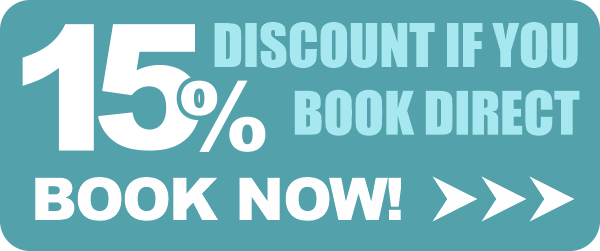 15% Discount - Book Direct